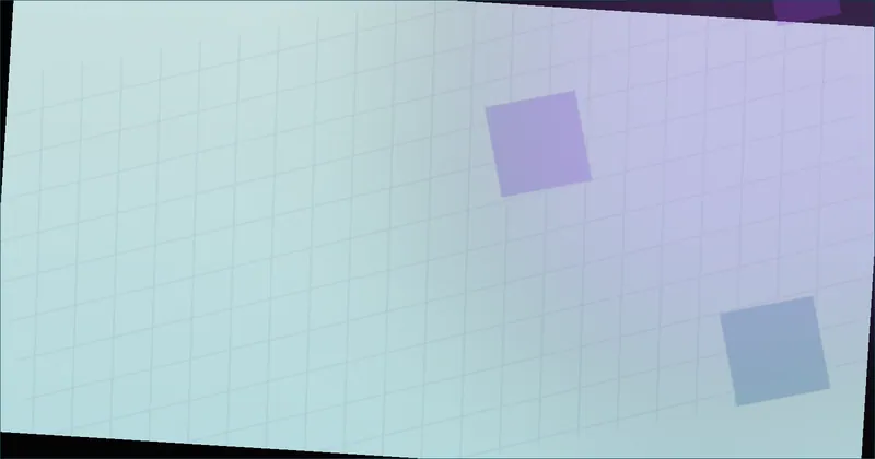 A grid of blog template previews on a laptop screen